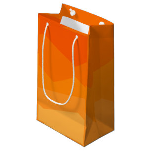 Orange Fade Small Gift Bag