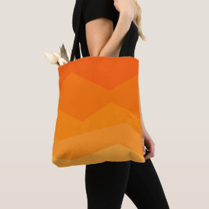 Orange Fade Tote Bag