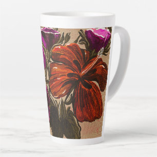Orange Fall Floral Mug