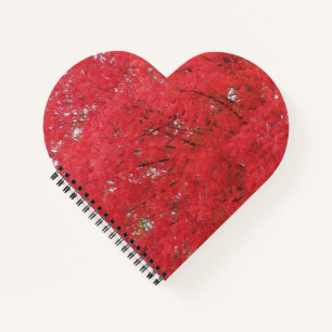 Orange Fall Leaves Notebook