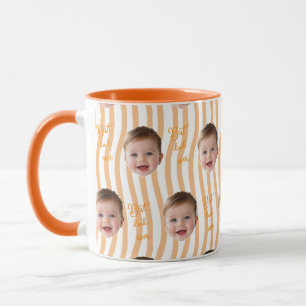 Orange Father's Day Gifts Best Dad Ever Coffee Mug