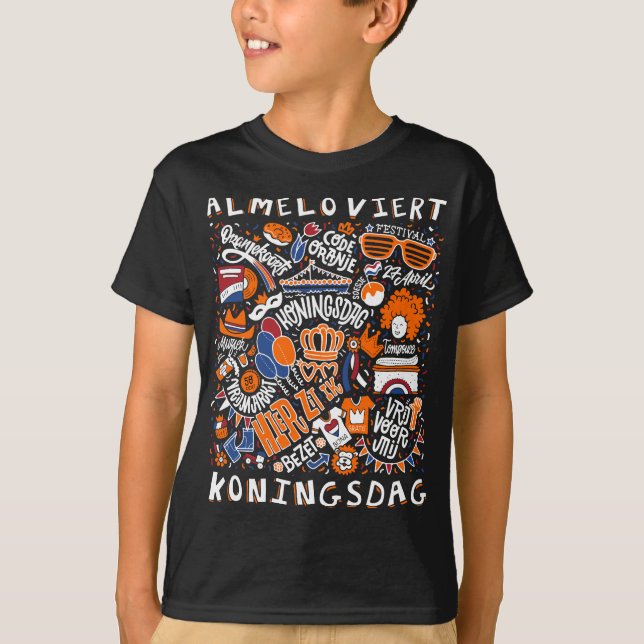 Orange fever Almelo T-Shirt (Front)