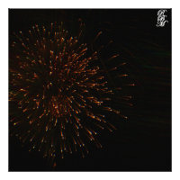 Orange Fireworks