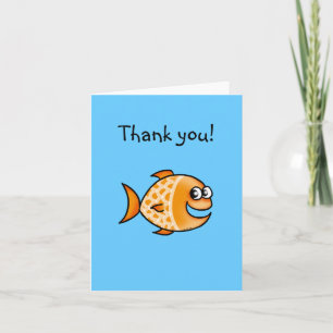 Orange fish thank you