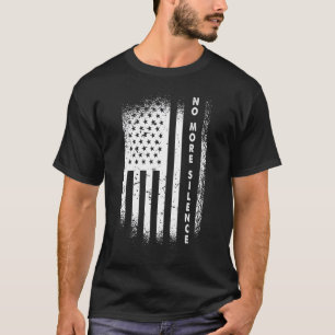 Orange Flag No More Silence Anti Gun Violence Awar T-Shirt