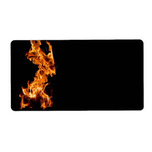 Orange flame
