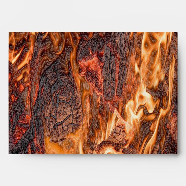 Orange flame envelopes (Front)