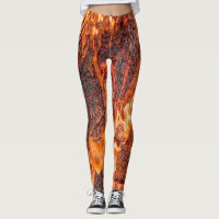 Orange flame