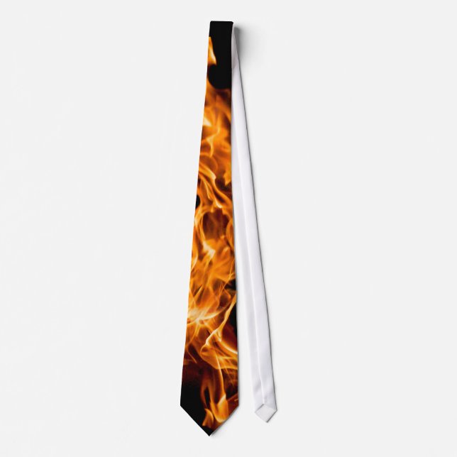 Orange flame tie (Front)