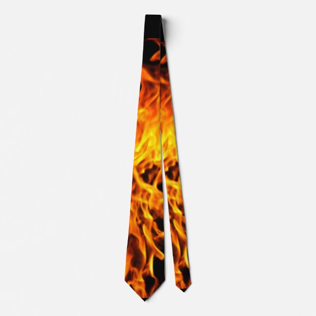 Orange flame tie (Front)