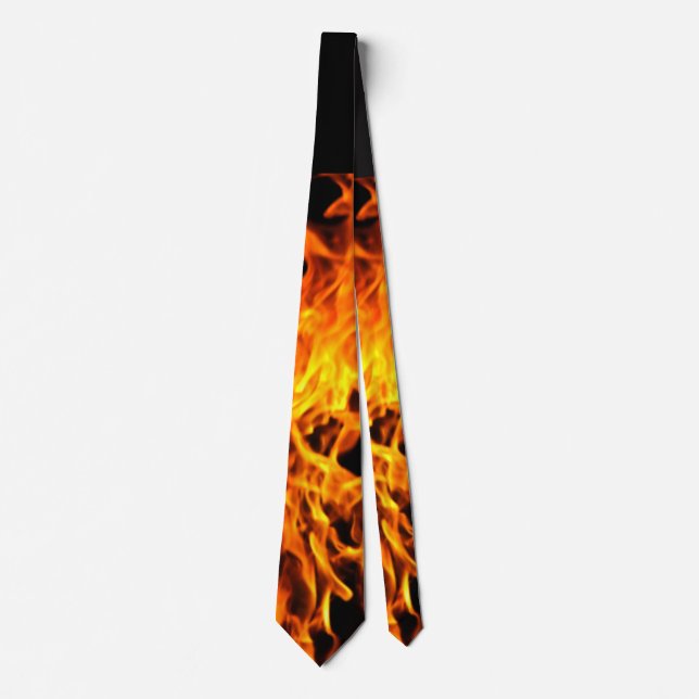 Orange flame tie (Front)
