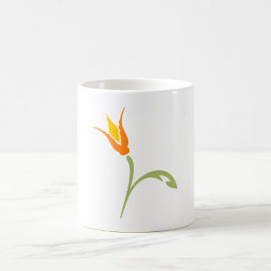 Orange Flower Coffee Mug