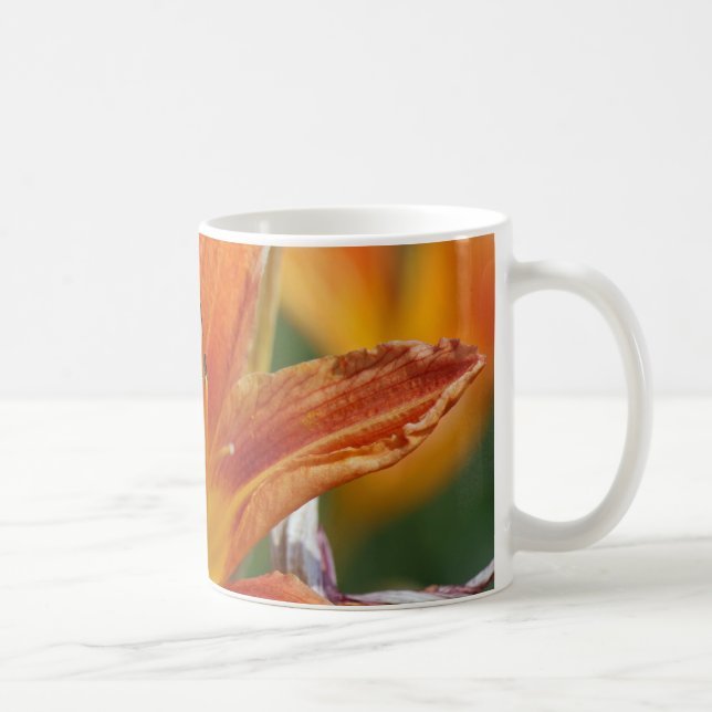 Orange Flower Mug (Right)