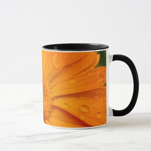Orange Flower Mug (Right)