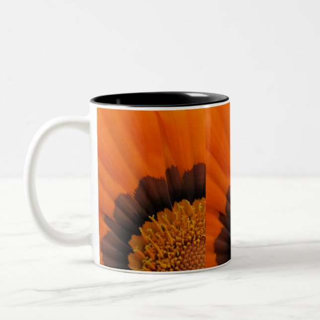 Orange Flower Mug (Left)