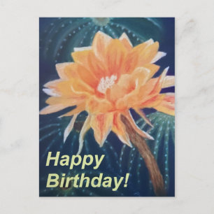 Orange Flower Postcard