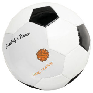 Orange Flower Ribbon Template by Kenneth Yoncich Soccer Ball