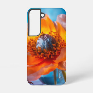 Orange Flower  Samsung Galaxy Case