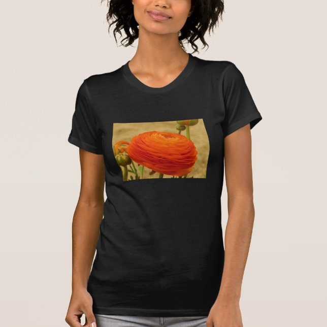 Orange Flower T-Shirt (Front)