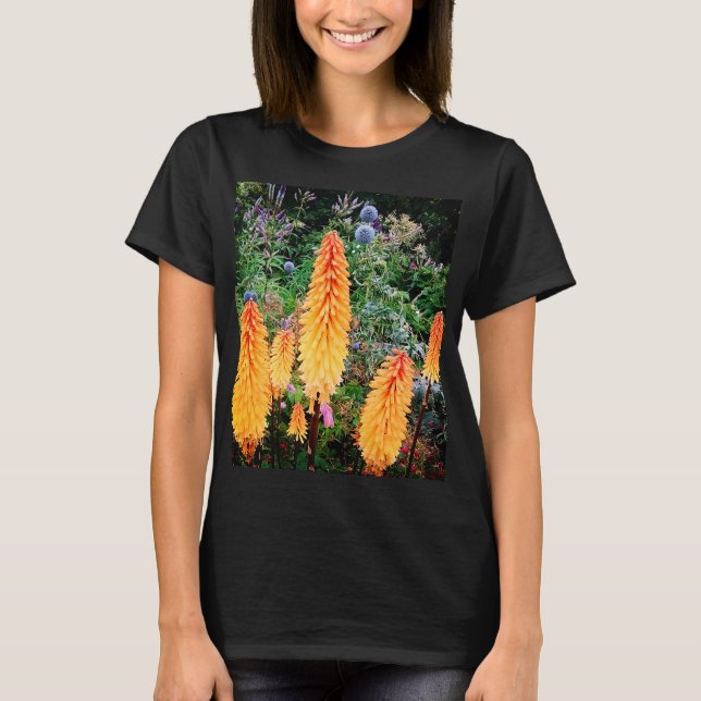 Orange flowers T-Shirt (Front)