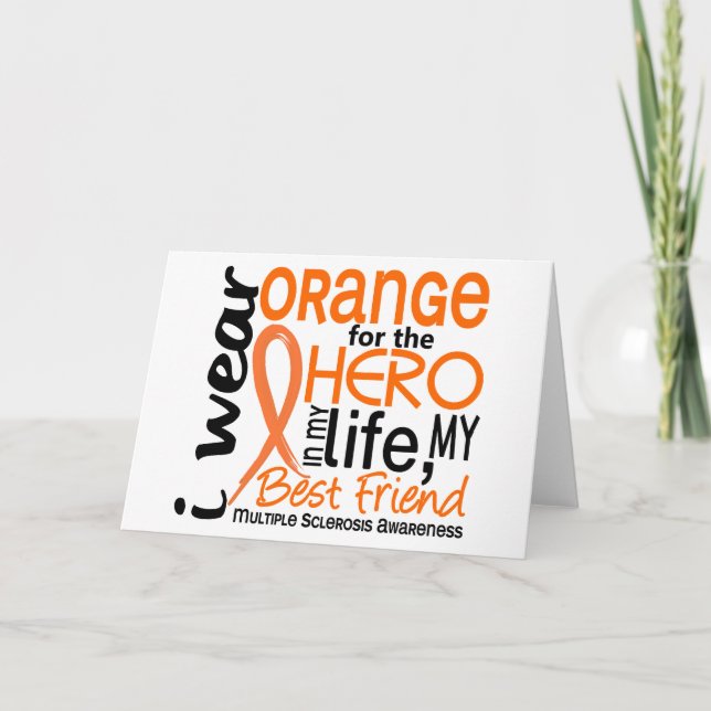 Orange For Hero 2 Best Friend MS Card (Front)
