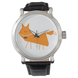 Orange Fox Watch