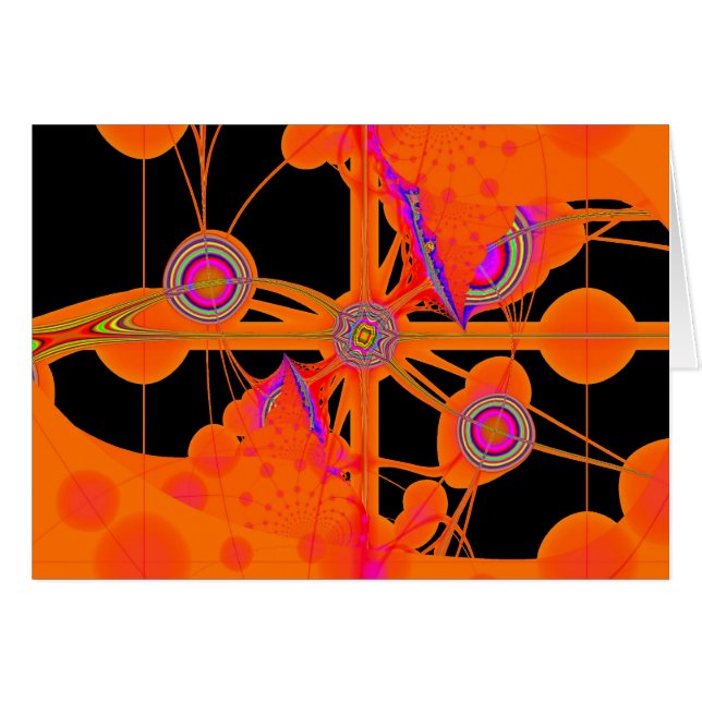 Orange Fractal (Front Horizontal)