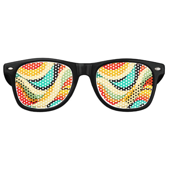 Orange & Friends Retro Sunglasses (Front)