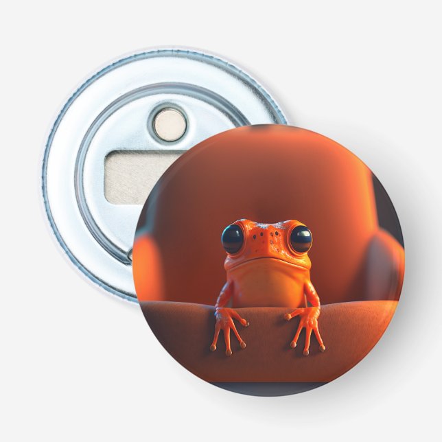 Orange Frog Bottle Opener (Front)