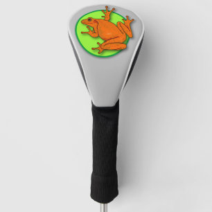 Orange frog Golf Club Cover
