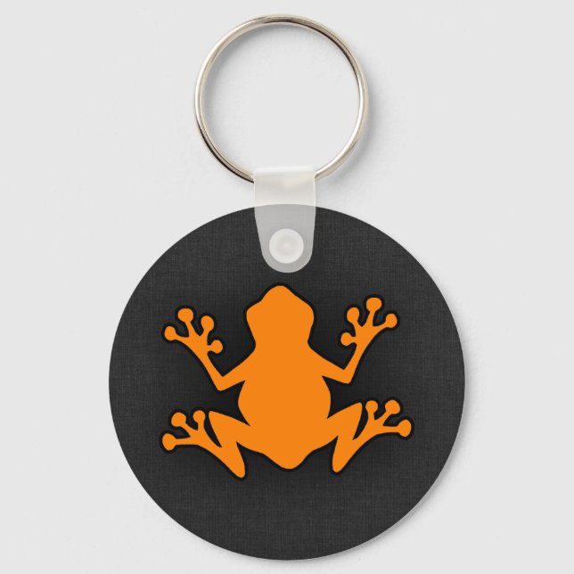 Orange Frog Key Ring (Front)
