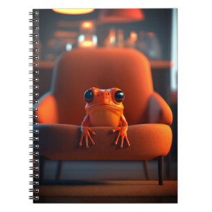 Orange Frog Notebook