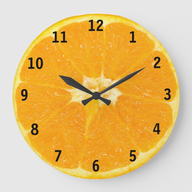 Orange fruit Clock (Front)
