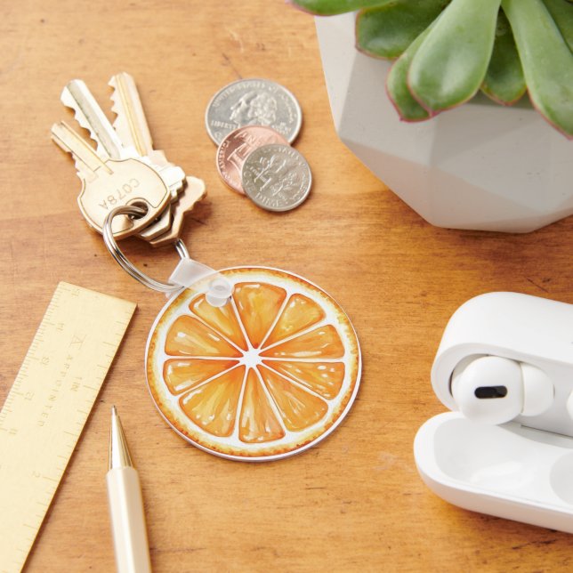 Orange Fruit Key Ring (Desk)