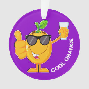 Orange Fruit Ornament