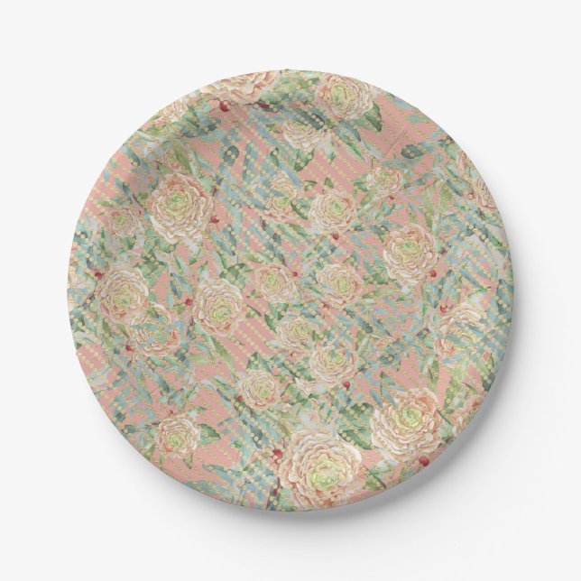 Orange Fruit Paper Plate (Front)
