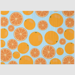 Orange Fruit Pattern Tissue Paper