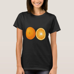 Orange Fruit Slice Fruit T-Shirt