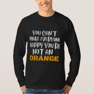 Orange Fruits Cat Dog Wine Drinking Games T-Shirt