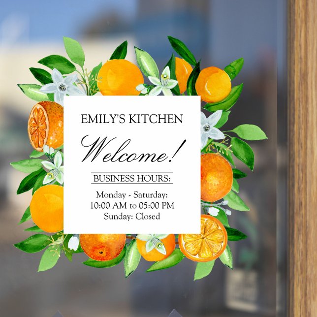 Orange Fruits Flower Summer Floral botanical Store (In situ)