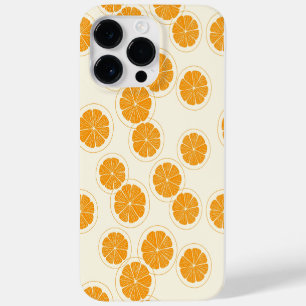 Orange fruity pattern Case-Mate iPhone 14 pro max case