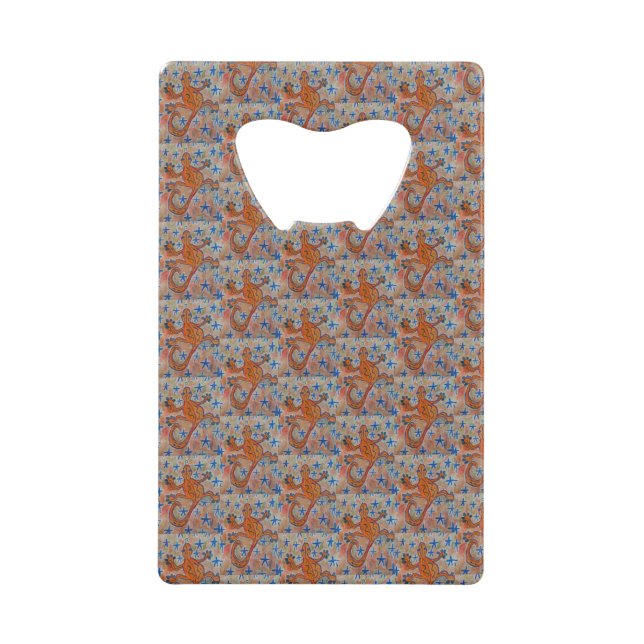 Orange Gecko Bottle Opener (Front)