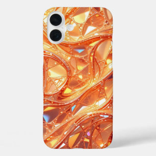 Orange Gem iPhone 16 Plus Case