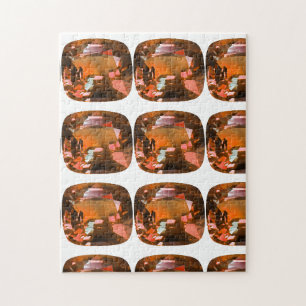 Orange Gemstone Jigsaw Puzzle