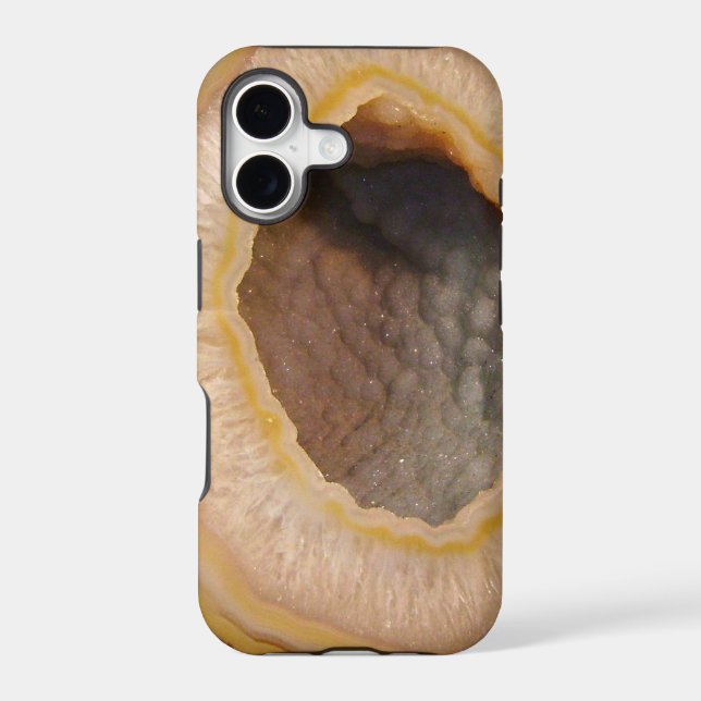 Orange Geode 3D iPhone 5 case (Back)