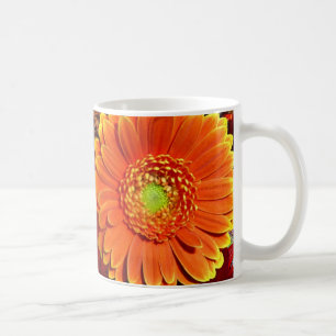 Orange Gerbera Daisy Coffee Mug