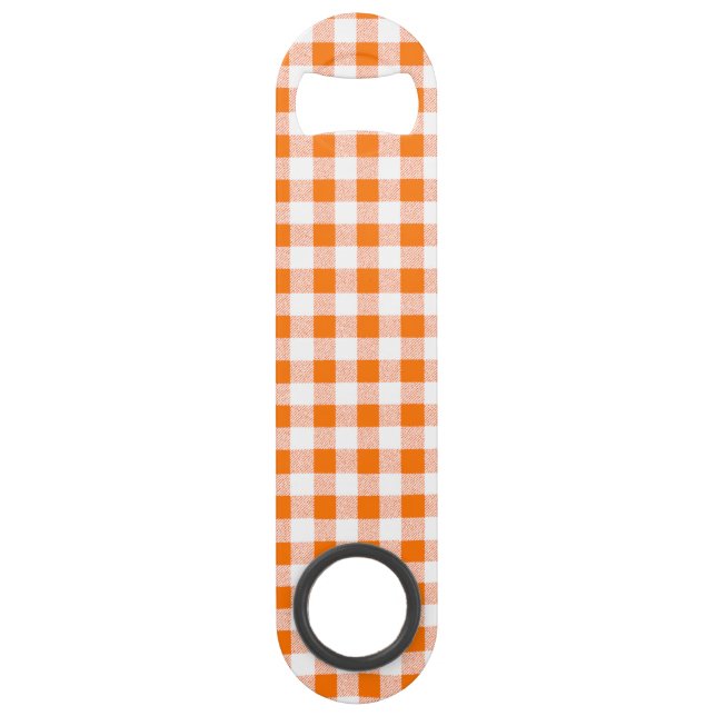 orange gingham check (Back)