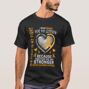 Orange Godson Multiple Sclerosis Awareness Inspira T-Shirt