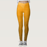 Orange gradient geometric mesh pattern Monogram Leggings<br><div class="desc">Monogrammed gift for anyone. Personalise with your custom initial and name. Orange gradient geometric mesh pattern. Triangle geometric mesh with light dark orange ombre gradient.</div>