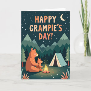 Orange Grampies Day Hugs Card